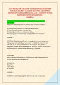DATA PROTECTION ASSOCIATE &ndash; COHESITY CERTIFICATION EXAM &NewLine;2026&sol;2027 ACCURATE REAL EXAM QUESTIONS AND VERIFIED ANSWERS WITH DETAILED RATIONALES EACH &vert; CURRENTLY TESTING &NewLine;AND FREQUENTLY TESTED QUESTIONS &vert; GRADED A&plus;