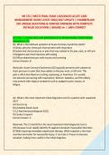NR 572 &sol; NR572 FINAL EXAM &vert;ADVANCED ACUTE CARE &NewLine;MANAGEMENT GUIDE LATEST 2026&sol;2027 UPDATE &vert; CHAMBERLAIN &NewLine;250 UNIQUE QUESTIONS & VERIFIED ANSWERS WITH COMPLETE &NewLine;DETAILED SOLUTIONS &vert; GRADED A&plus; &vert; 100&percnt; CORRECT