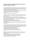 RN 402 EXAM 4 2026&sol;2027 &vert; REGISTERED NURSING STUDY GUIDE&comma; PRACTICE QUESTIONS&comma; ANSWERS & EXAM REVIEW