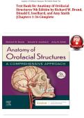 Test Bank for Anatomy of Orofacial Structures 9th Edition by Richard W&period; Brand&comma; Donald E&period; Isselhard & Amy Smith &vert; Chapters 1&ndash;36 Complete &vert; Practice Questions & Answers &vert; Updated 2026&sol;2027