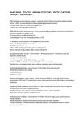 RN 402 EXAM 1 2026&sol;2027 &vert; NURSING STUDY GUIDE&comma; PRACTICE QUESTIONS&comma; ANSWERS & EXAM REVIEW