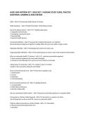 NURS 3500 MIDTERM SET 1 2026&sol;2027 &vert; NURSING STUDY GUIDE&comma; PRACTICE QUESTIONS&comma; ANSWERS & EXAM REVIEW