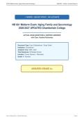 NR 601 Midterm Exam&colon; Aging Family and Gerontology&NewLine;2026&sol;2027 UPDATED Chamberlain College