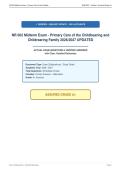 NR 602 Midterm Exam - Primary Care of the Childbearing and&NewLine;Childrearing Family 2026&sol;2027 UPDATED
