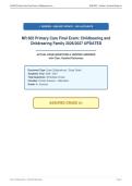 NR 602 Primary Care Bundled Exams 2026&sol;2027 UPDATED &vert;Chamberlain College of Nursing