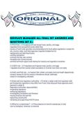 SERVSAFE MANAGER ALL FINAL SET ANSWERS AND QUESTIONS SET A&period;pdf
