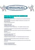 PHTLS ALL EVALUATION TEST ANSWERS AND QUESTIONS SET A&period;pdf
