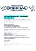 PHTLS ALL COMPREHENSIVE ANSWERS AND QUESTIONS SET A&period;pdf
