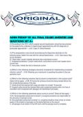 AORN PERIOP 101 ALL FINAL EXAMS ANSWERS AND QUESTIONS SET A&period;pdf&NewLine;&NewLine;1&period; Document information