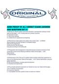 AORN PERIOP 101 ALL CORRECT EXAMS ANSWERS AND QUESTIONS SET A&period;pdf