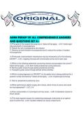 AORN PERIOP 101 ALL COMPREHENSIVE ANSWERS AND QUESTIONS SET A&period;pdf