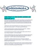 AORN PERIOP 101 CORE REVIEWS ANSWERS AND QUESTIONS SET A&period;pdf