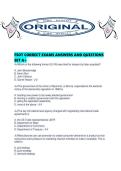 FSOT CORRECT EXAMS ANSWERS AND QUESTIONS SET A&period;pdf