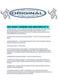 FSOT EXAM 2 ANSWERS AND QUESTIONS SET A&period;pdf