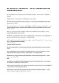 NUR 3500 PRACTICE QUESTIONS QUIZ 1 2026&sol;2027 &vert; NURSING STUDY GUIDE&comma; ANSWERS & EXAM REVIEW