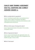QUALYS VMDR TRAINING ASSESSMENT&NewLine;2026 FULL QUESTIONS AND CORRECT&NewLine;ANSWERS GRADED A&plus;