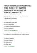 QUALYS VULNERABILITY MANAGEMENT SELFPACED TRAINING HIGH-YIELD PATCH&NewLine;MANAGEMENT&comma; RISK SCORING&comma; AND&NewLine;REPORTING SUMMARY 2026