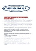 DASA CORE EXAMINATION QUESTIONS AND ANSWERS SURE A&period;pdf