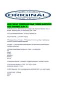 LMR PMHNP COMPREHENSIVE EXAMS QUESTIONS AND ANSWERS SURE A&period;pdf
