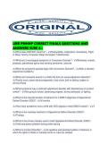 LMR PMHNP CORRECT FINALS QUESTIONS AND ANSWERS SURE A&period;pdf