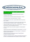 LMR PMHNP CORRECT SCRIPT QUESTIONS AND ANSWERS SURE A&period;pdf