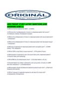 LMR PMHNP STUDY LATEST QUESTIONS AND ANSWERS SURE A&period;pdf