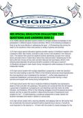 NES SPECIAL EDUCATION EVALUATION TEST QUESTIONS AND ANSWERS SURE A&period;pdf