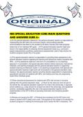 NES SPECIAL EDUCATION CORE MAIN QUESTIONS AND ANSWERS SURE A&period;pdf