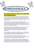 NES SPECIAL EDUCATION REVIEW TIPS QUESTIONS AND ANSWERS SURE A&period;pdf