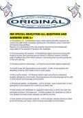 NES SPECIAL EDUCATION ALL QUESTIONS AND ANSWERS SURE A&period;pdf