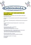 CSCS CORRECT STUDY GUIDE QUESTIONS AND ANSWERS SURE A&period;pdf
