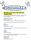 NSCA CSCS ACTUAL FINALS QUESTIONS AND ANSWERS SURE A&period;pdf