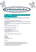 CAHIMS ALL COMPREHENSIVE EXAM QUESTIONS AND ANSWERS SURE A&period;pdf