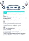 EXCEL CRASH COURSE ANSWERS AND QUESTIONS SURE A&period;pdf