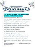 QAC CATEGORY B LANDSCAPE CORRECT EXAMS ANSWERS AND QUESTIONS SURE A&period;pdf