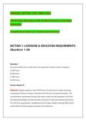 OREGON TATTOO TEST PREP 2026&NewLine;150 Practice Questions with Verified Answers & Detailed &NewLine;Rationales&NewLine;Complete Exam Bank &vert; A&plus; Graded &vert; Latest Version