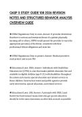 QASP S STUDY GUIDE 108 2026 REVISION&NewLine;NOTES AND STRUCTURED BEHAVIOR ANALYSIS&NewLine;OVERVIEW GUID