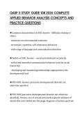 QASP S UPDATED ACTUAL QUESTIONS&NewLine;AND CORRECT ANSWERS&NewLine;COMPREHENSIVE STUDY GUIDE