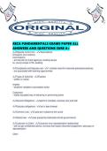 RECA FUNDAMENTALS EXAMS PAPER ALL ANSWERS AND QUESTIONS SURE A&period;pdf
