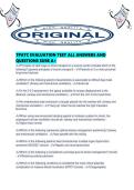 TPATC EVALUATION TEST ALL ANSWERS AND QUESTIONS SURE A&period;pdf