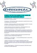 FLORIDA RESTRICTED BARBER STUDY GUIDE SET ANSWERS AND QUESTIONS SURE A&period;pdf