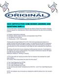 HUD CERTIFICATION CORE REVIEW ANSWERS AND QUESTIONS SURE A&period;pdf