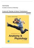 Test Bank &ndash; Essentials of Anatomy & Physiology&comma; 8th Edition &vert; Martini &vert; Chapters 1&ndash;20 &vert; Practice Questions & Detailed Rationales