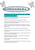 TENNESSEE PESTICIDE EVALUATION SET ANSWERS AND QUESTIONS SURE A&period;pdf