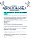 TLSAE CORRECT EXAMS ANSWERS AND QUESTIONS SURE A&period;pdf