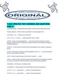 TLSAE UPDATED TEST ANSWERS AND QUESTIONS SURE A&period;pdf