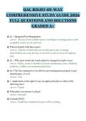 QAC RIGHT-OF-WAY&NewLine;COMPREHENSIVE STUDY GUIDE 2026&NewLine;FULL QUESTIONS AND SOLUTIONS&NewLine;GRADED A&plus;