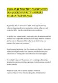 QABA ABAT PRACTICE EXAMINATION&NewLine;2026 QUESTIONS WITH ANSWERS&NewLine;GUARANTEED TO PASS&period;