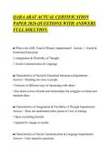 QABA ABAT ACTUAL CERTIFICATION&NewLine;PAPER 2026 QUESTIONS WITH ANSWERS&NewLine;FULL SOLUTION&period;&NewLine;