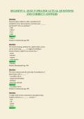 SEGMENT 6 - QUIZ 5 UPDATED ACTUAL QUESTIONS&NewLine;AND CORRECT ANSWERS